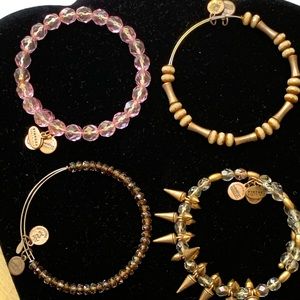 Alex & Ani special edition and charm bracelets